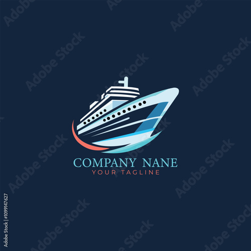 Creative Shipping Company Logo Design