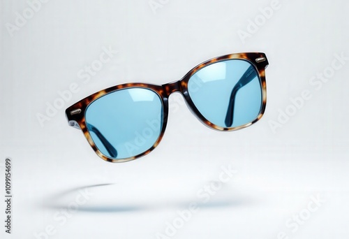 Floating Sunglasses with Blue Lenses photo