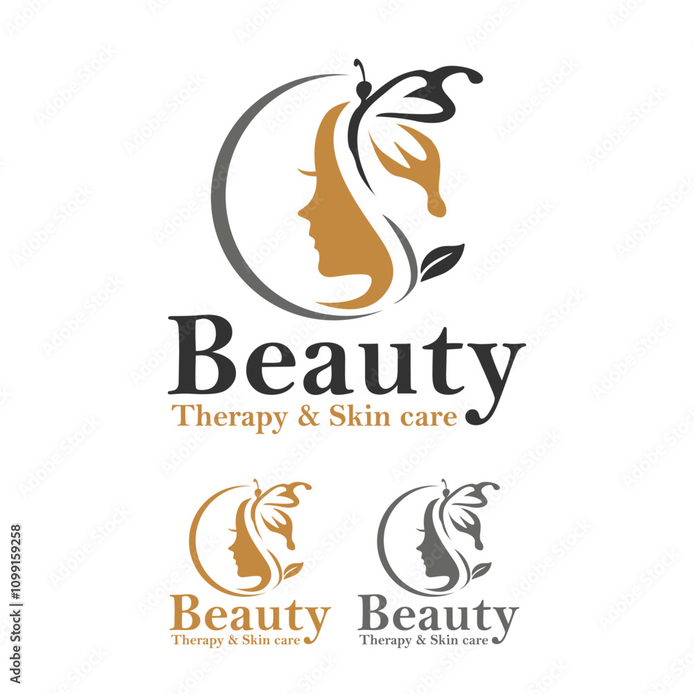 Obraz premium Beauty Business logo design template.