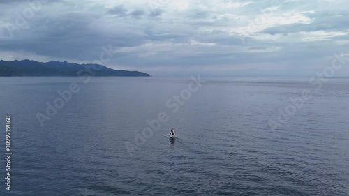 Gili Trawangan Lombok Island Beach Tropical Sunset Travel Vacation Scenic Landscape photo