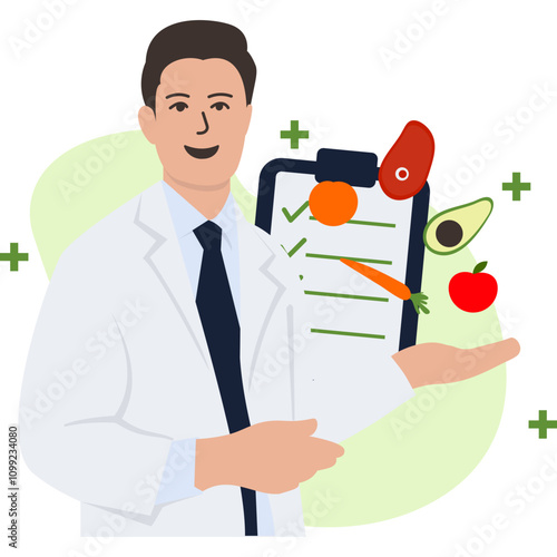 Nutrition Day Illustration