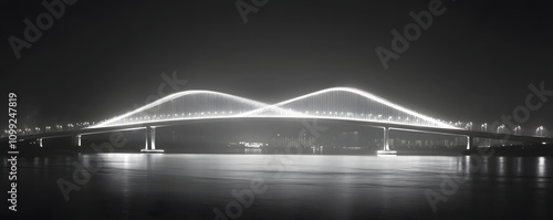 The Nanjing Yangtze River Bridge, a historic and engineering marve photo