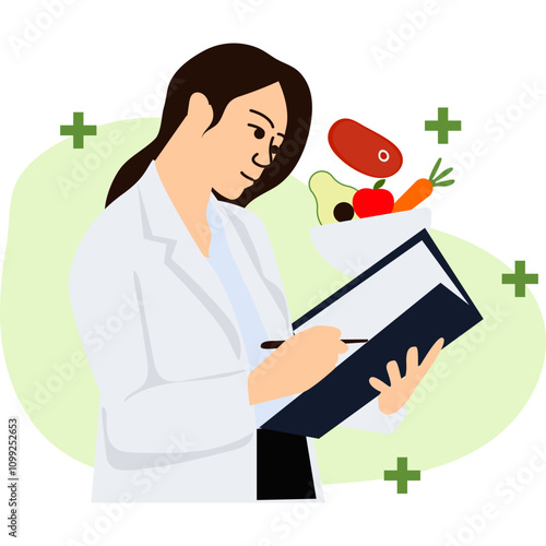 Nutrition Day Illustration