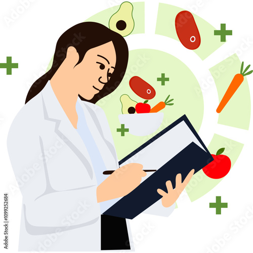 Nutrition Day Illustration