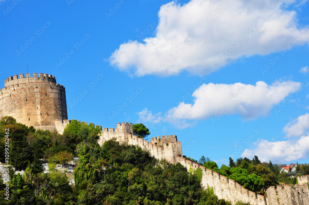 Fototapeta premium Rumeli Fortress in Istanbul, Turkey