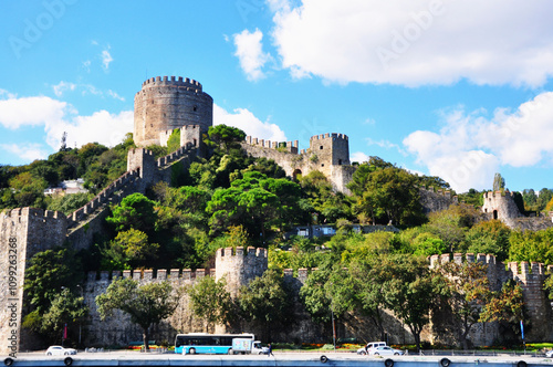 Rumeli Fortress in Istanbul, Turkey photo