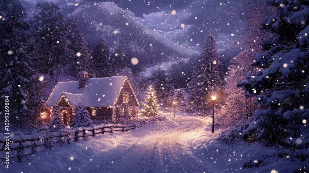 Naklejka premium christmas wallpaper backgroundchristmas wallpaper background