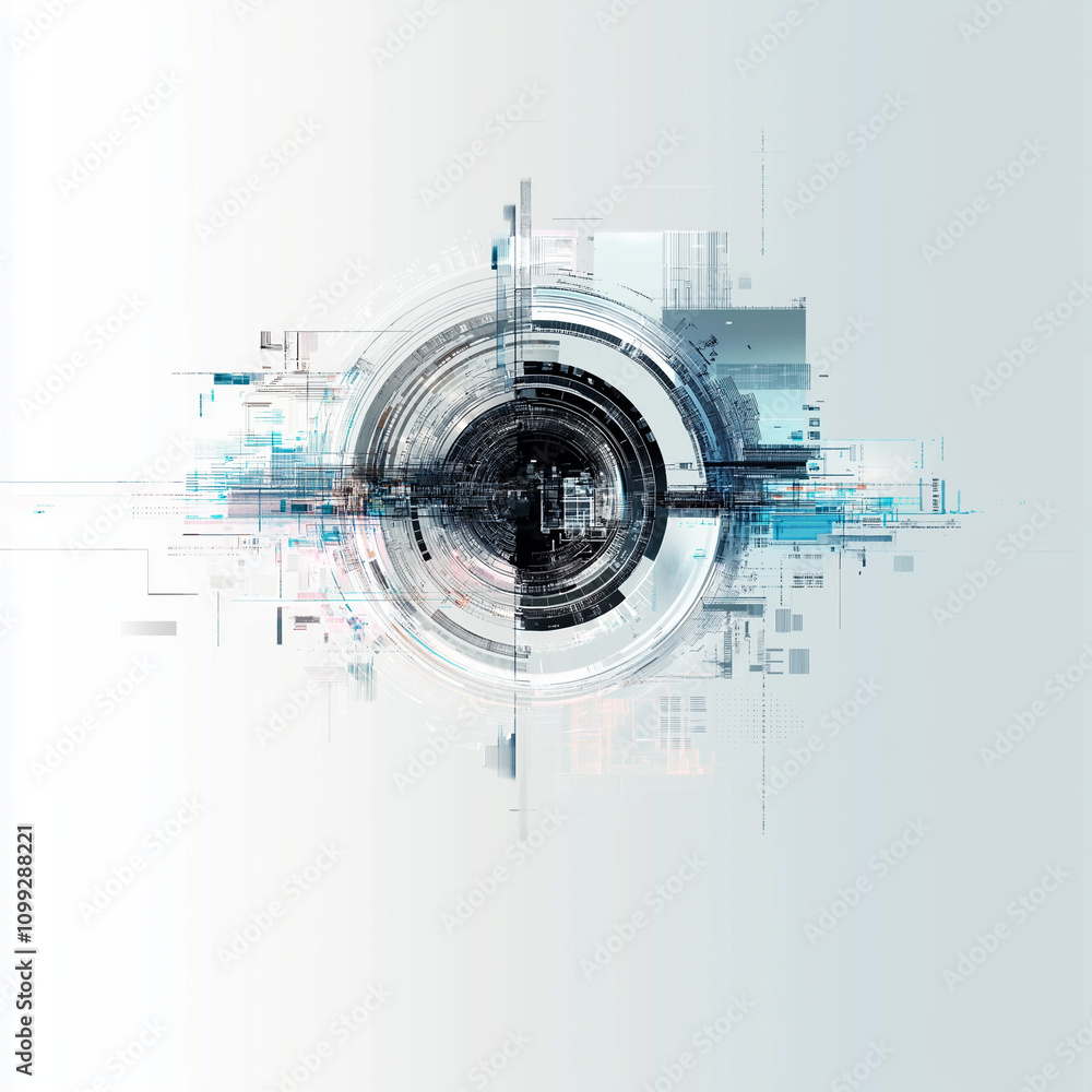 Obraz premium Technology business design