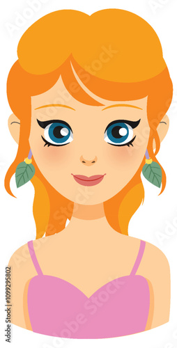 Fairy with Orange Hair