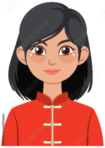 Woman in Traditional Costume