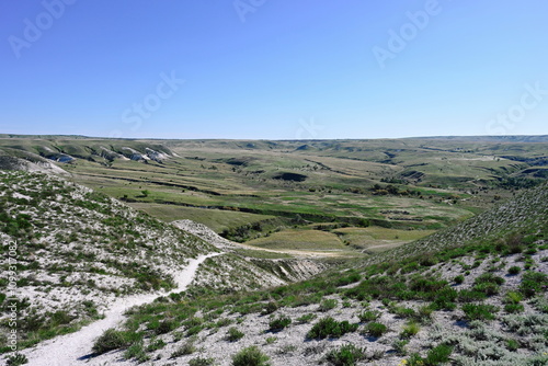 Hiking trail to the Podgorskoe tract in Don Nature Park photo