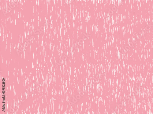 手描き背景　塗りつぶし　ピンク　色鉛筆