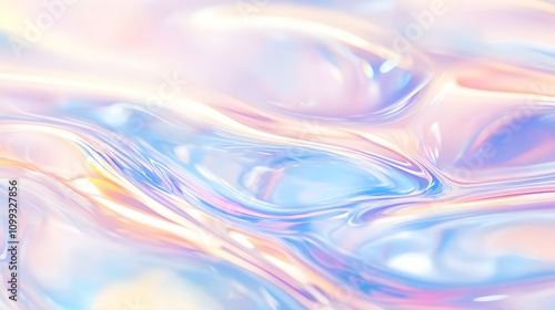 Wallpaper Mural Pastel Holographic Liquid Background Torontodigital.ca