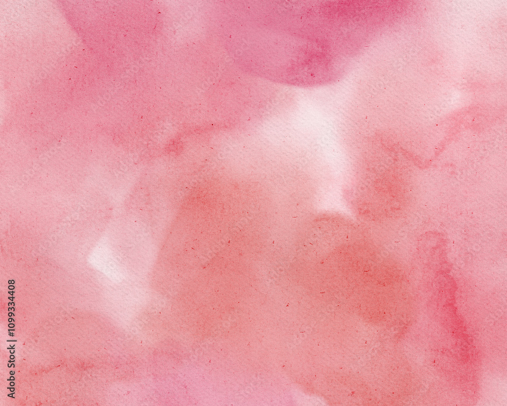 Fototapeta premium Watercolor Soft Pink Abstract Background