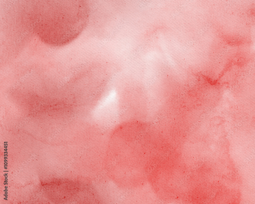 Fototapeta premium Watercolor Pink and Red Abstract Background
