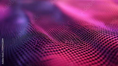 Vibrant Abstract Texture with Colorful Waves and Patterns