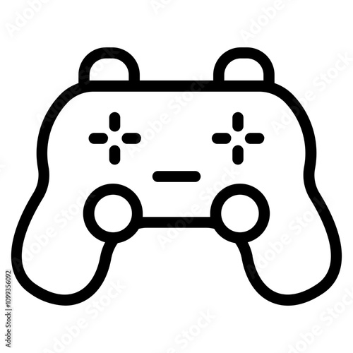 Game addiction Line Icon