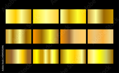 Collection of gold gradients