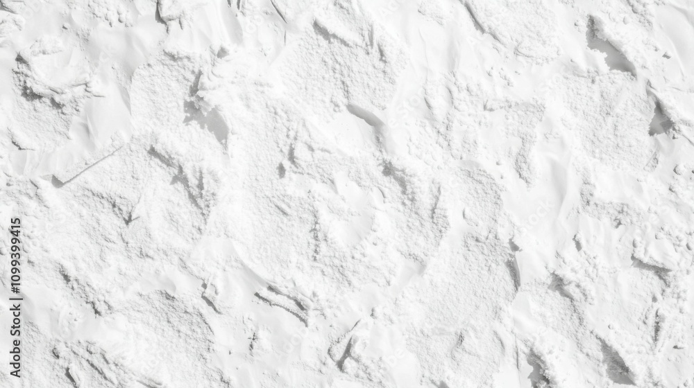 Obraz premium white snow texture, seamless surface, skiing sports vibe, soft lighting, winter atmosphere, minimalistic and clean background, cold tones