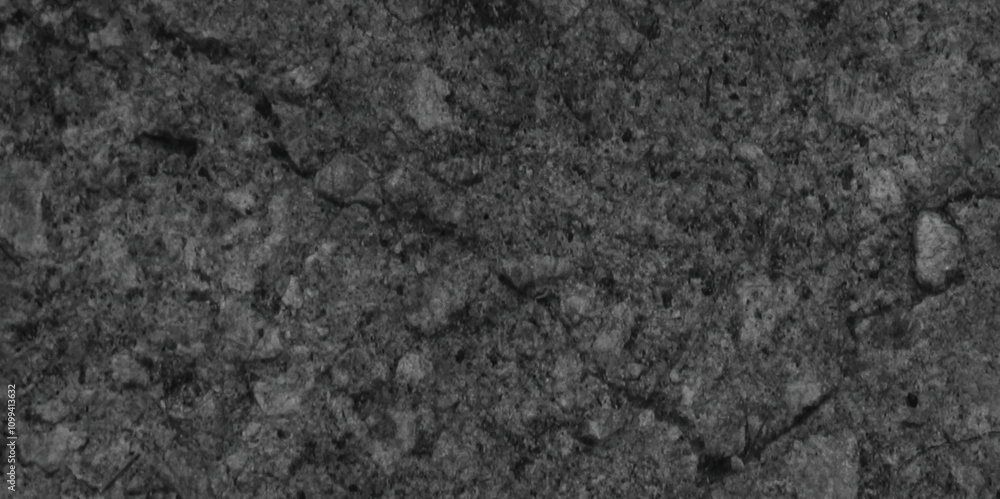 Fototapeta premium Abstract dark grunge dusty dirty black cement wall rough stone texture and background, dark and light rock stone marble texture smooth surface material grey cement texture floor ceramic texture.