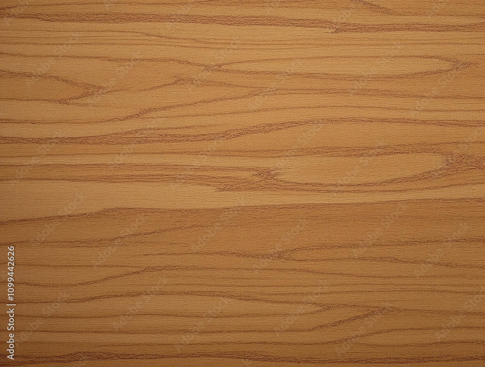 Fototapeta premium Richly grained wooden background with subtle texture and warm tones, organic look, warm colors, natural finish