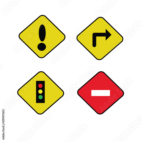 Free Download Many collection Traffic signs - GFXLoad