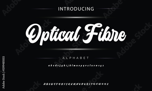 Sans serif font with vintage style typography. Alphabet vector font with Uppercase, lowercase, and number. Regular Bold font with uppercase dan lowercase variation.