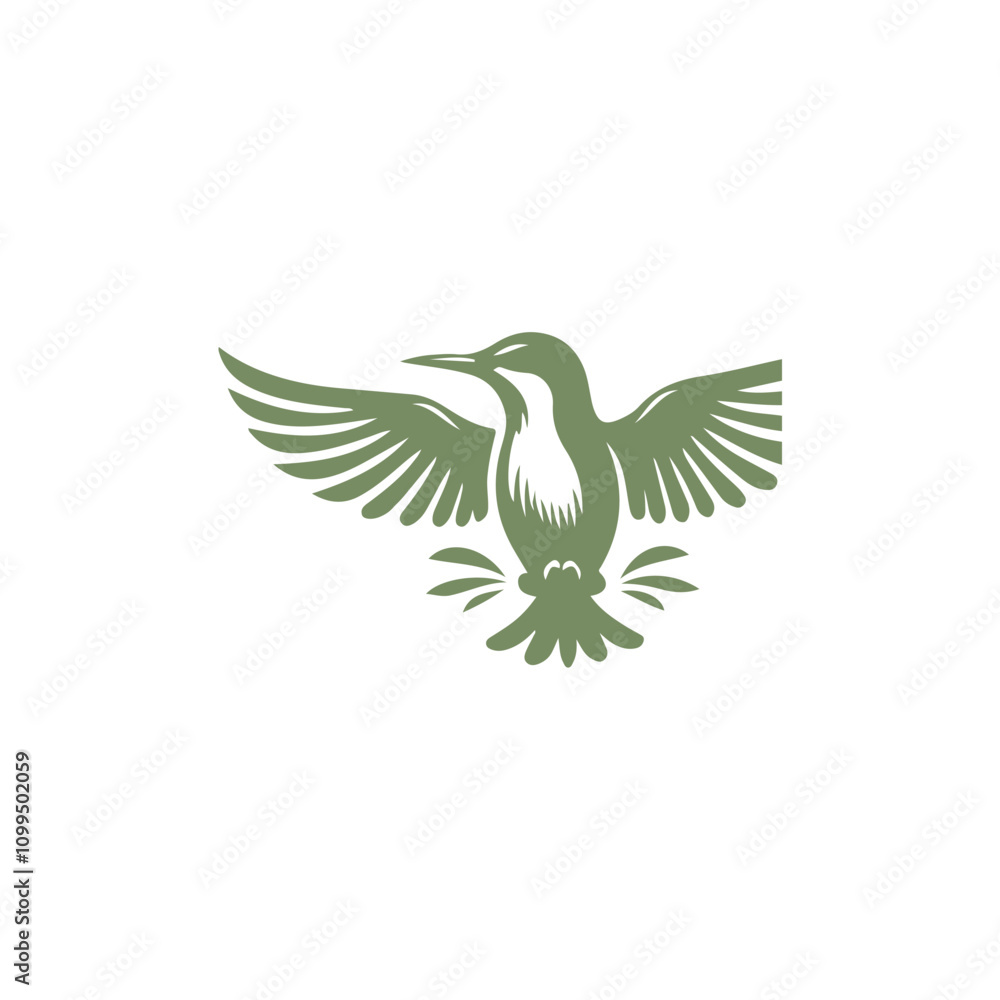 Naklejka premium Bird Logo