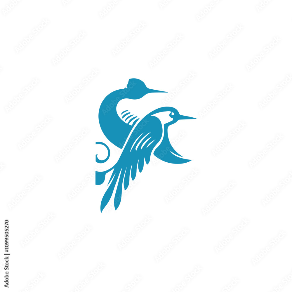 Obraz premium Bird Logo