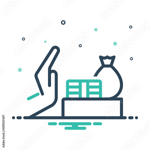 Mix icon for refuse