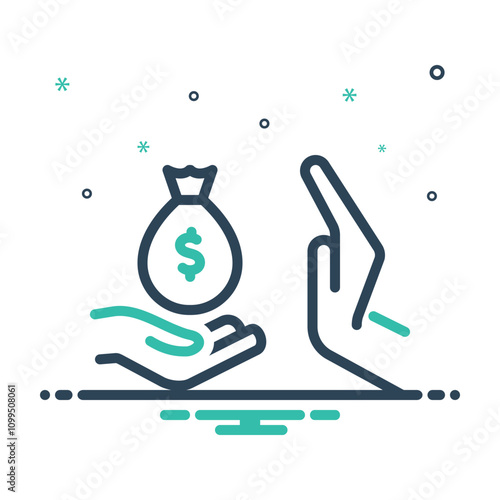 Mix icon for anti corruption