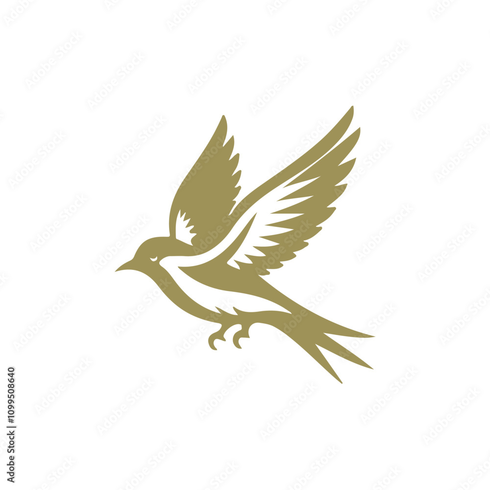 Obraz premium Bird Logo