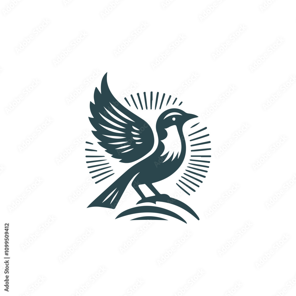 Obraz premium Bird Logo