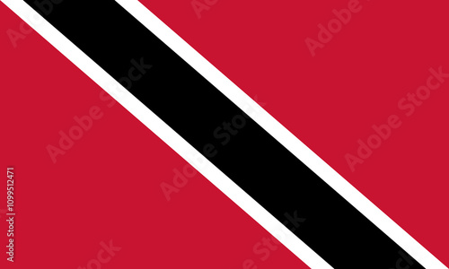 Free Download Trinidad and Tobago flag in official colors, dimensions and aspect ratio. Vector flag symbolizing national pride, identity, heritage, patriotism and authority - GFXLoad