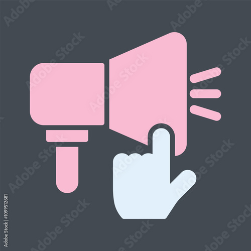 Call to Action Vector Icon