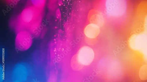 Vibrant Colorful Bokeh Lights for Festive Designs and Dreamy Visual Effects