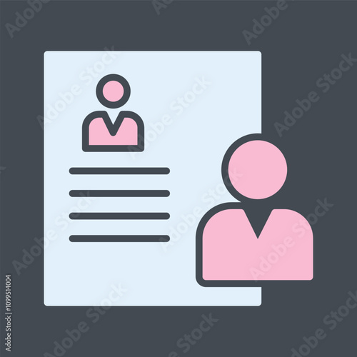 HR Policy Vector Icon