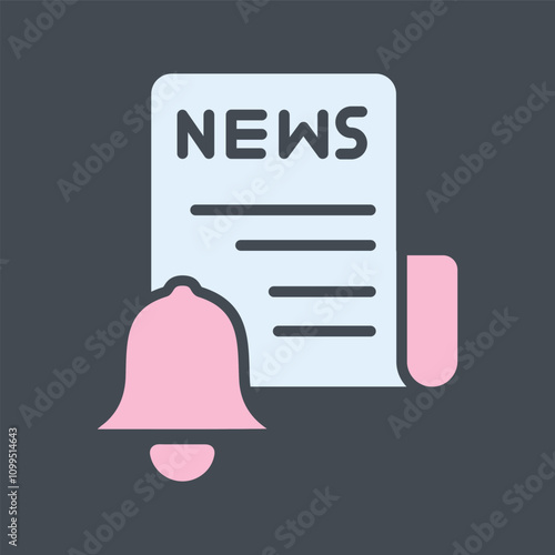 News Update Vector Icon