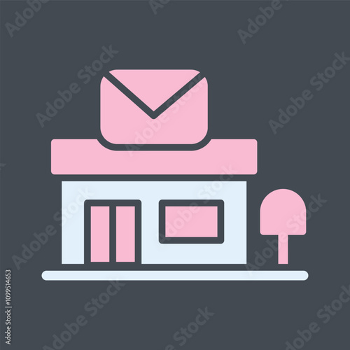 Post Office Vector Icon