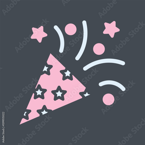 Surprise Party Vector Icon