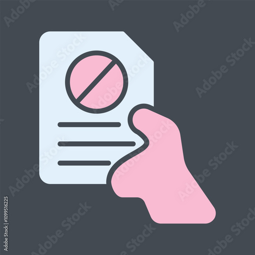 Resignation Vector Icon