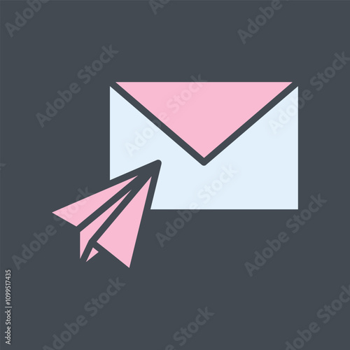 Airmail Vector Icon