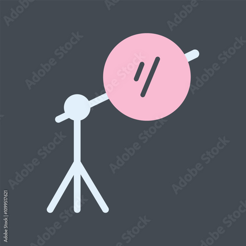 Photography Reflectors Vector Icon