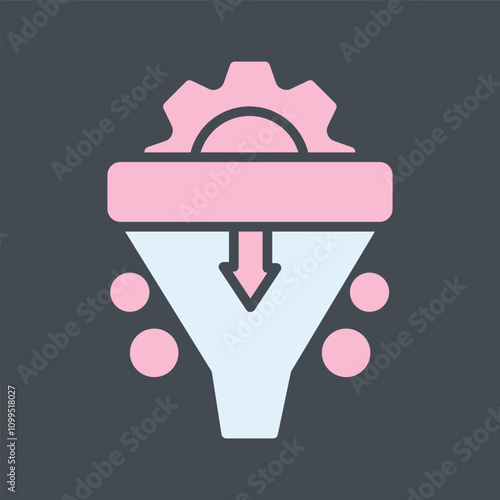 Conversion Rate Vector Icon