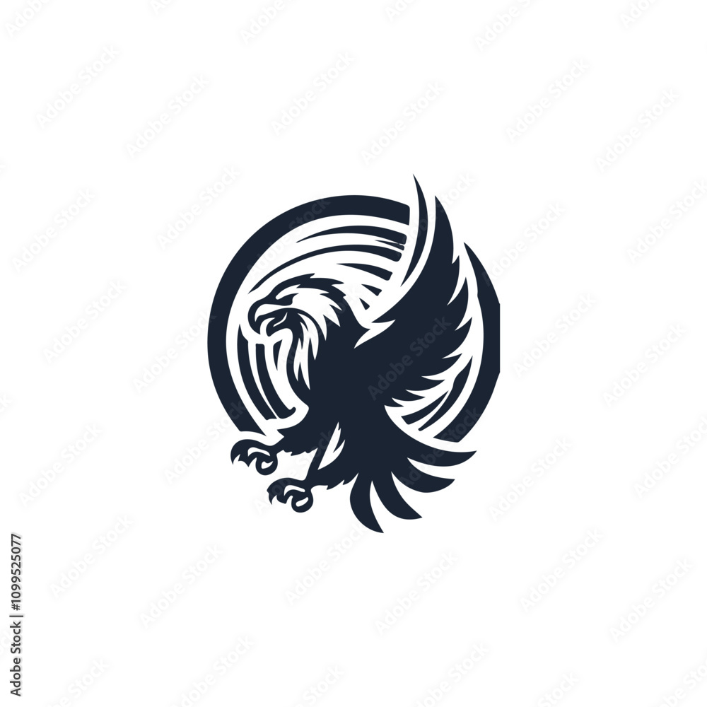 Fototapeta premium Eagle Logo Design 