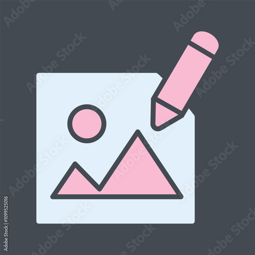 Photography Editing Vector Icon