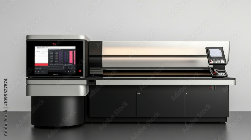 Obraz premium Advanced Digital Printing Machine High Resolution Technology