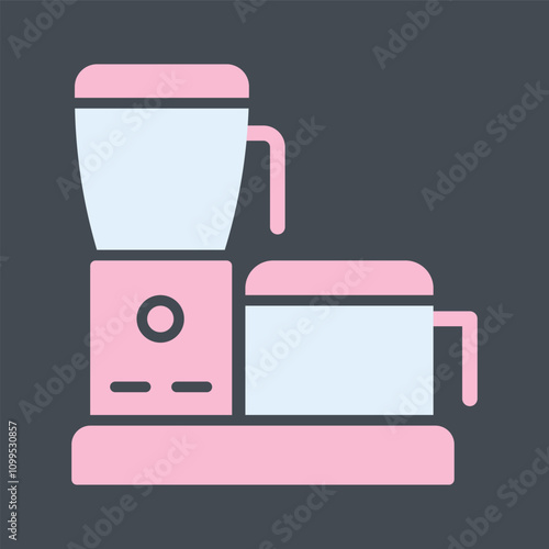 Food Processor Vector Icon