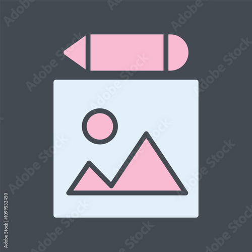 Photo Editing Apps Vector Icon