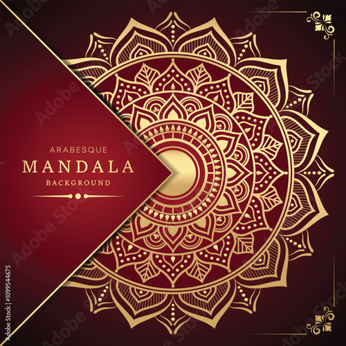 Arabesque Luxurious Mandala Design